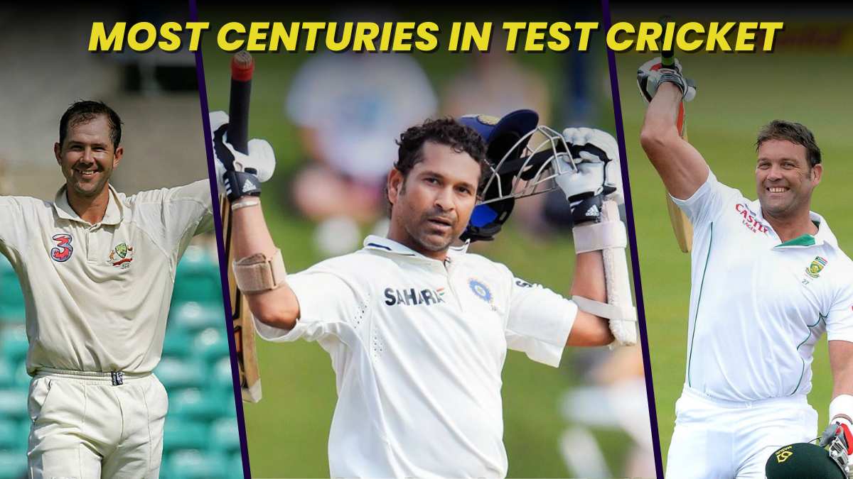 most centuries in test cricket