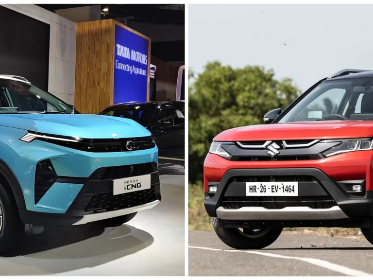 Maruti Suzuki Brezza CNG vs. Tata Nexon CNG